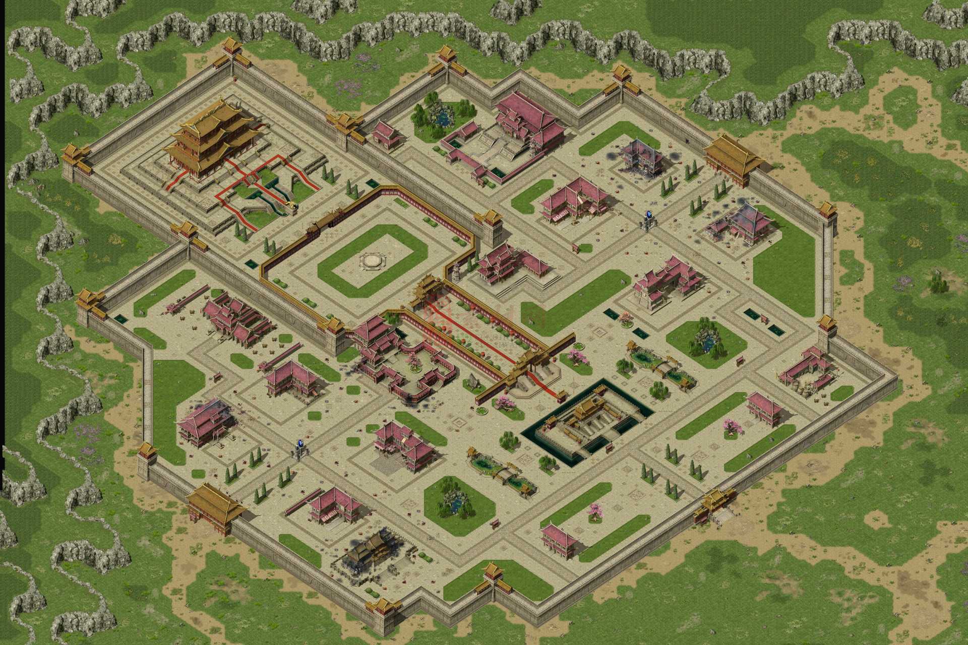 精品传奇真彩地图素材20250402B：178-1