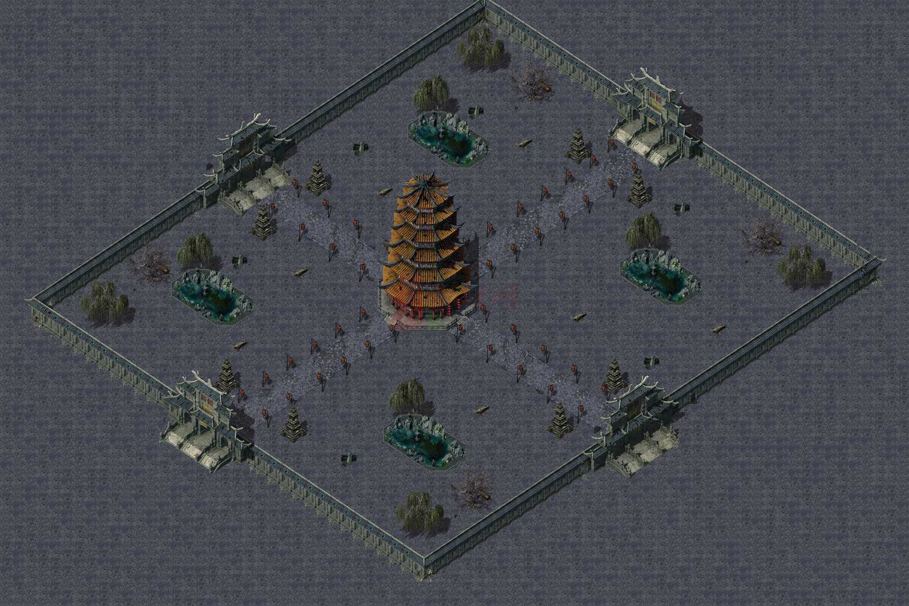 精品传奇真彩地图素材20250402B：154-1