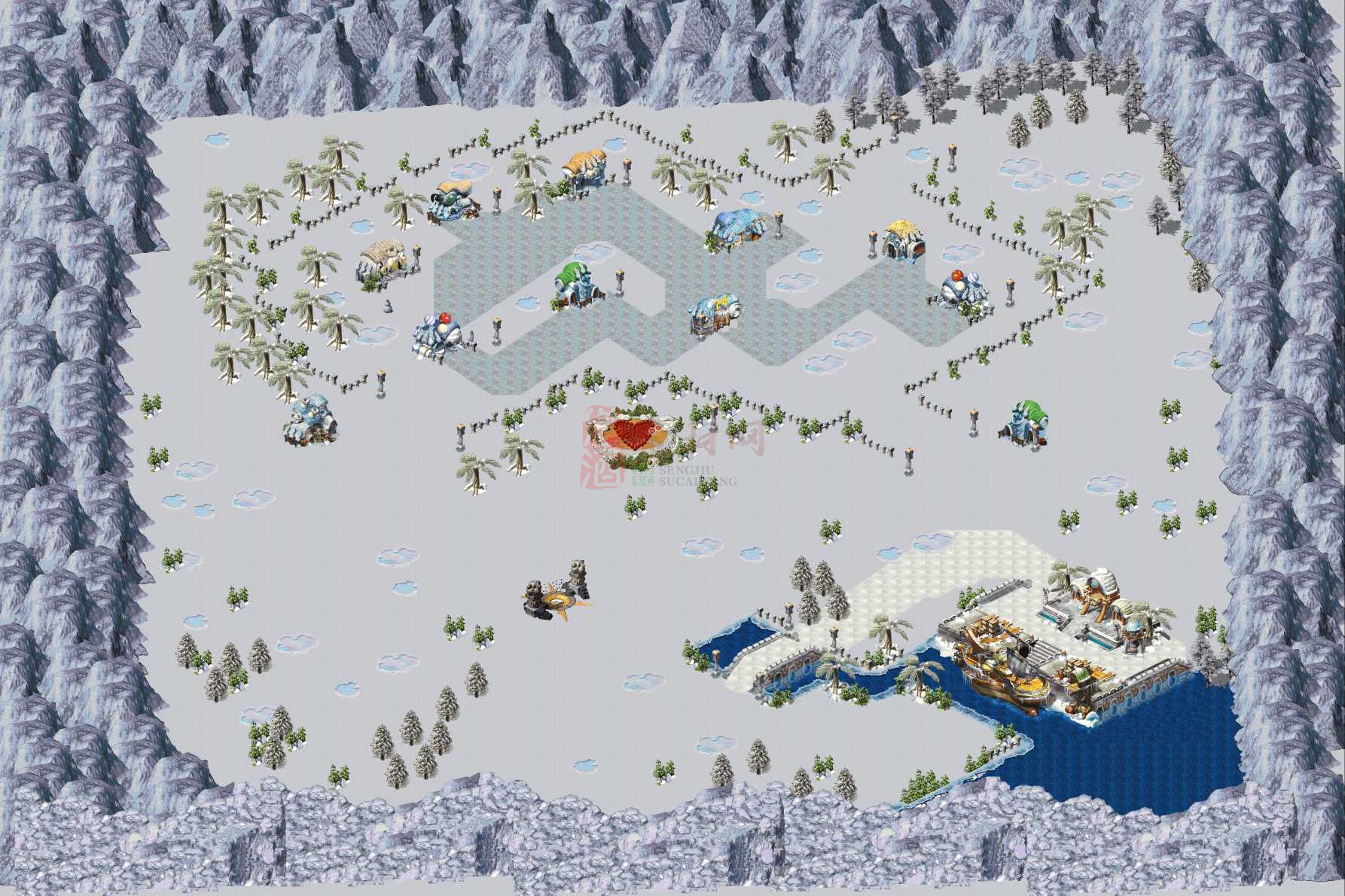 精品传奇真彩地图素材20250402B：13-1