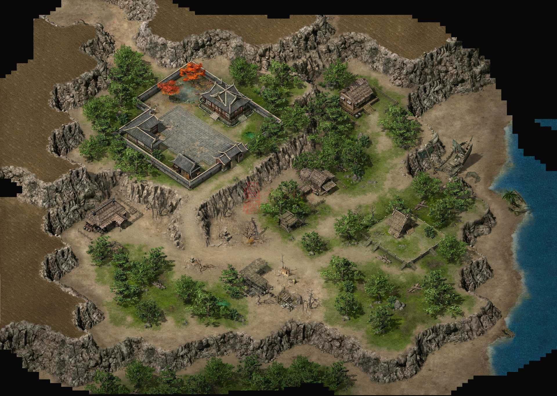 精品传奇真彩地图素材20250402B：129-1