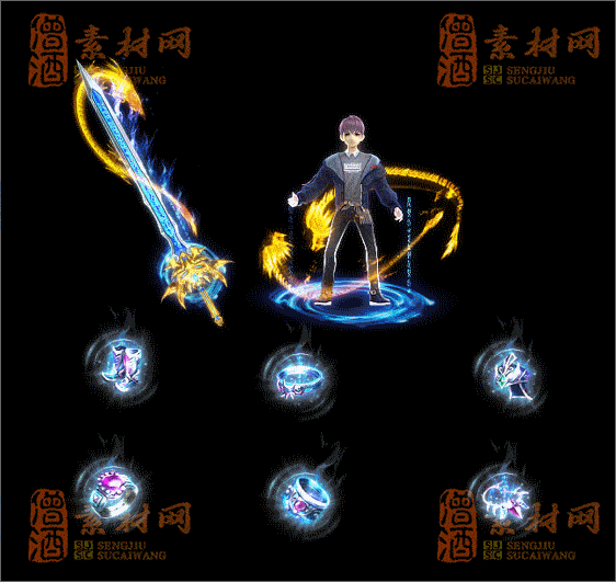 精品传奇剑甲系列素材20250402A：19-1