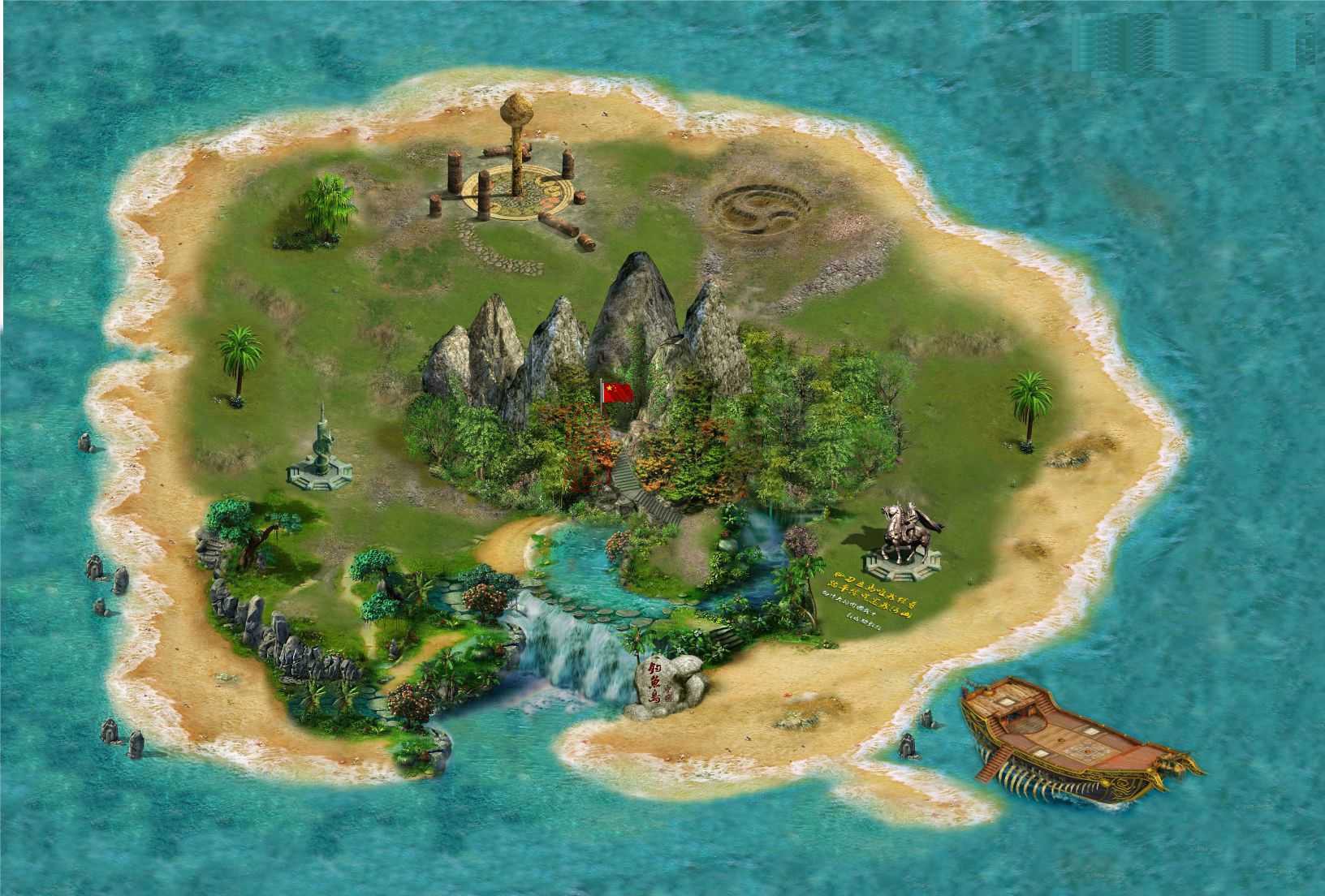 精品传奇真彩地图系列素材20250404A：8-1