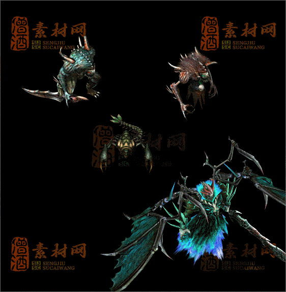 精品传奇怪物系列素材20250407A：79-1