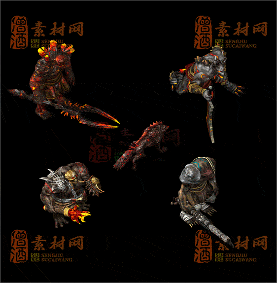 精品传奇怪物系列素材20250407A：78-1