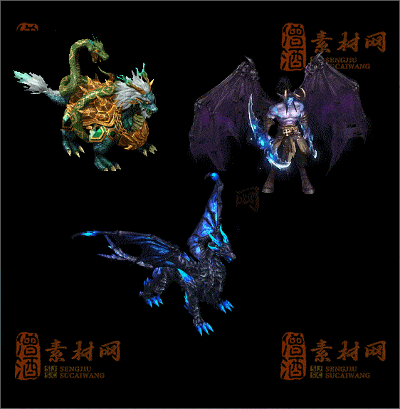 精品传奇怪物系列素材20250407A：66-1