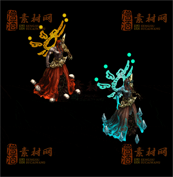 精品传奇怪物系列素材20250407A：4-1