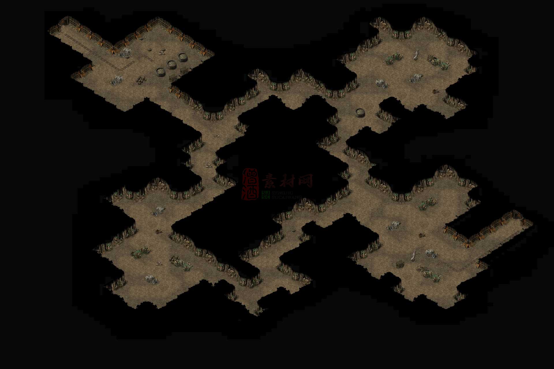 精品传奇真彩地图系列素材20250415A：89-1