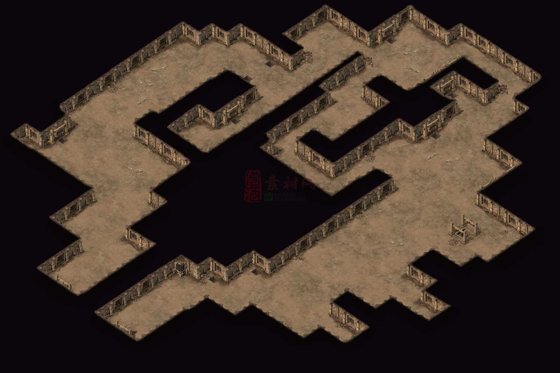 精品传奇真彩地图系列素材20250415A：136-1