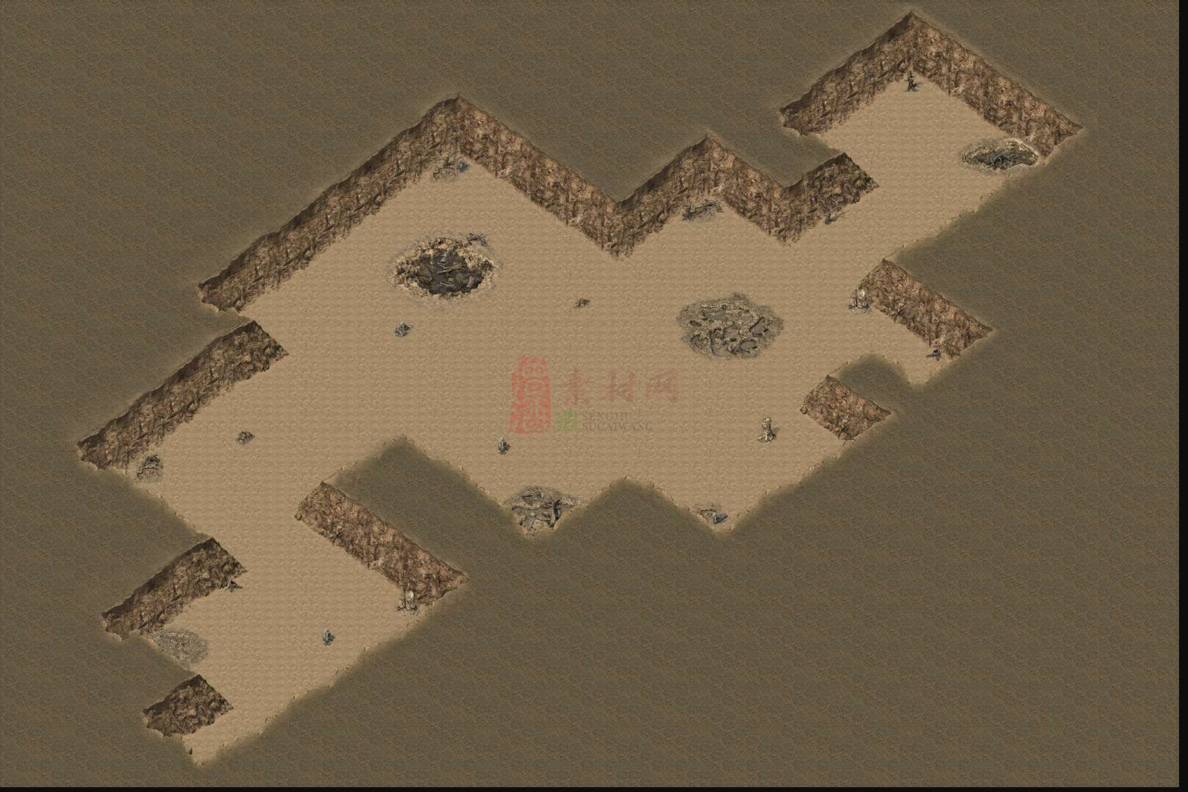 精品传奇真彩地图系列素材20250417A：23-1