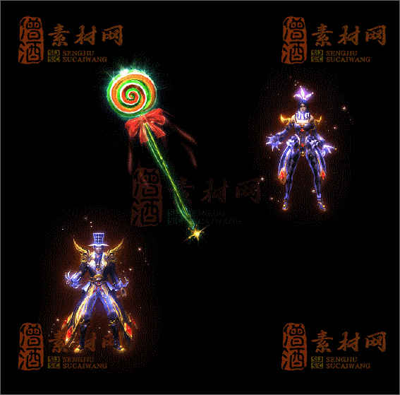 精品传奇剑甲系列素材20250420A：11-1