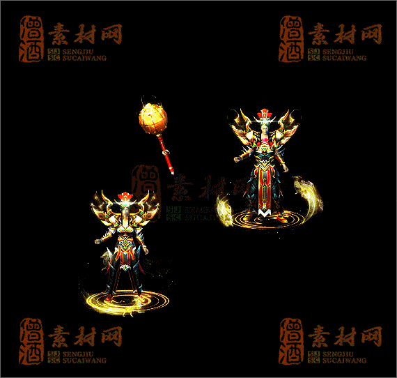 精品传奇男女剑甲系列素材20250423A：1-1