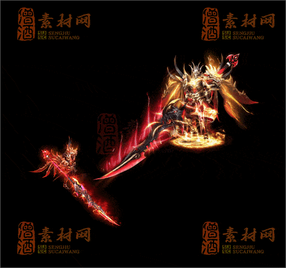 精品传奇一体时装系列素材20250424A：46-1