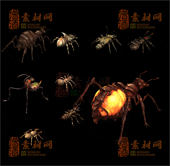 精品传奇怪物系列素材20250602A：58-1