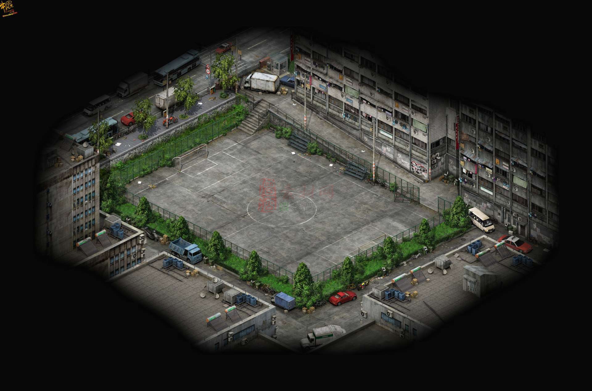 精品传奇真彩地图系列素材20250609A：球场-1