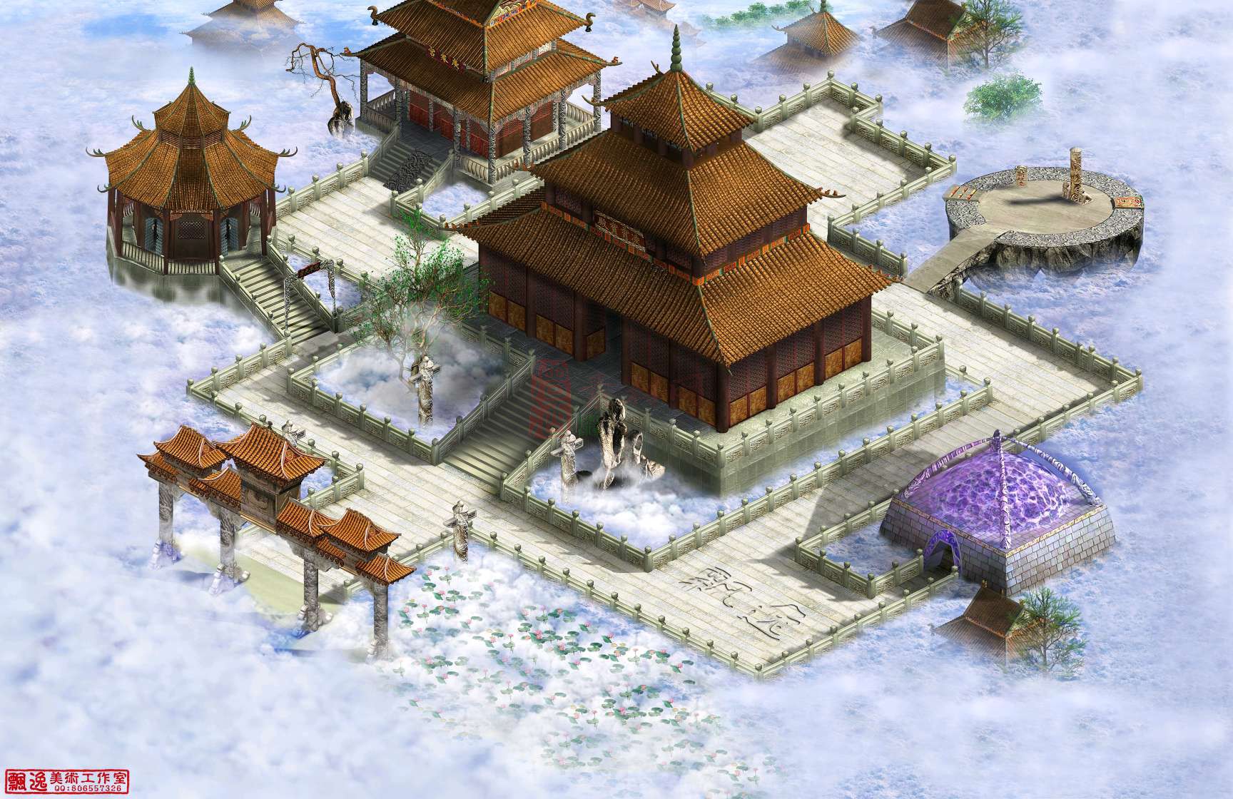精品传奇真彩地图系列素材20250609A：灵山-1