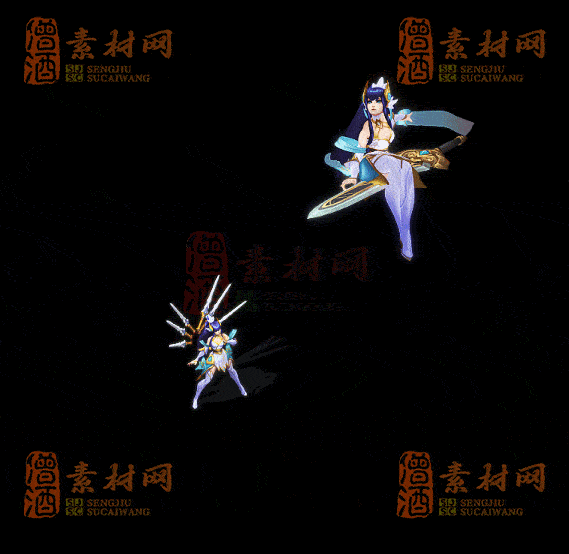 精品传奇一体时装系列素材20250909A：97-1
