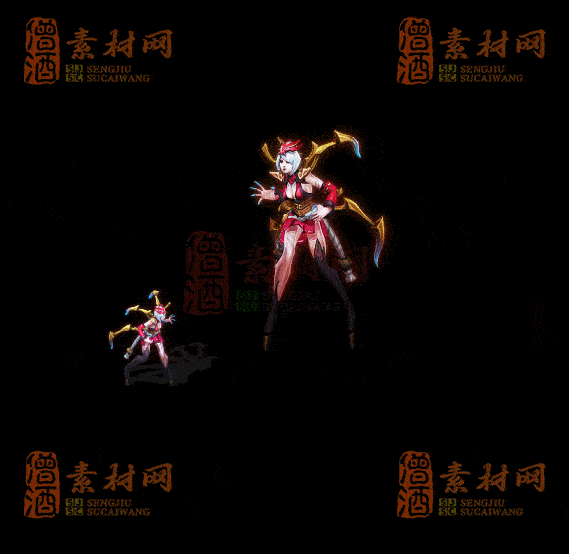 精品传奇一体时装系列素材20250909A：105-1
