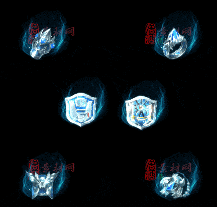 精品传奇特效首饰系列素材20251005A：464-1