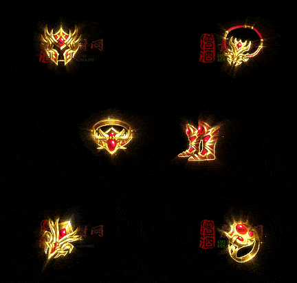 精品传奇特效首饰系列素材20251005A：353-1