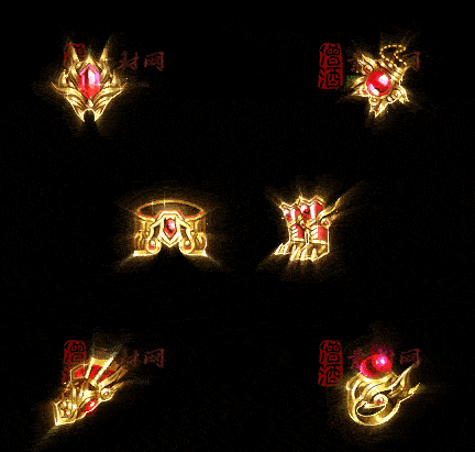 精品传奇特效首饰系列素材20251005A：170-1