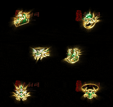 精品传奇特效首饰系列素材20251005A：165-1