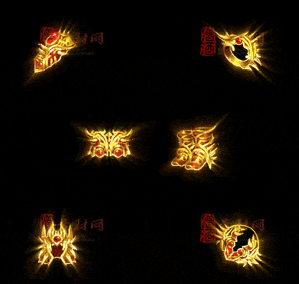 精品传奇特效首饰系列素材20251005A：155-1