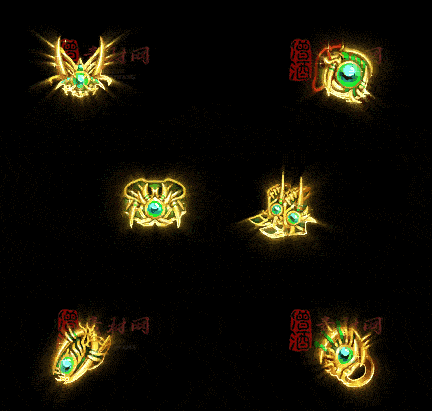 精品传奇特效首饰系列素材20251005A：150-1