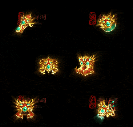 精品传奇特效首饰系列素材20251005A：141-1