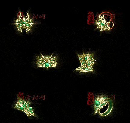 精品传奇特效首饰系列素材20251005A：132-1