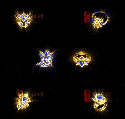 精品传奇特效首饰系列素材20251005A：130-1