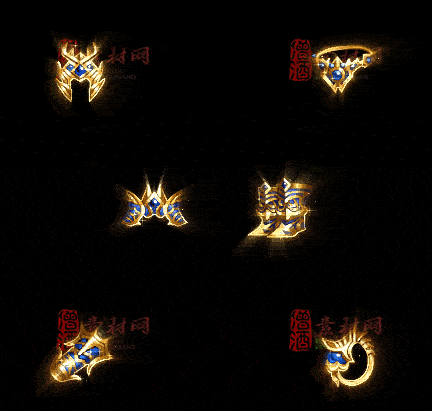 精品传奇特效首饰系列素材20251005A：124-1