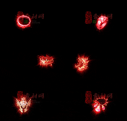 精品传奇特效首饰系列素材20251005A：107-1