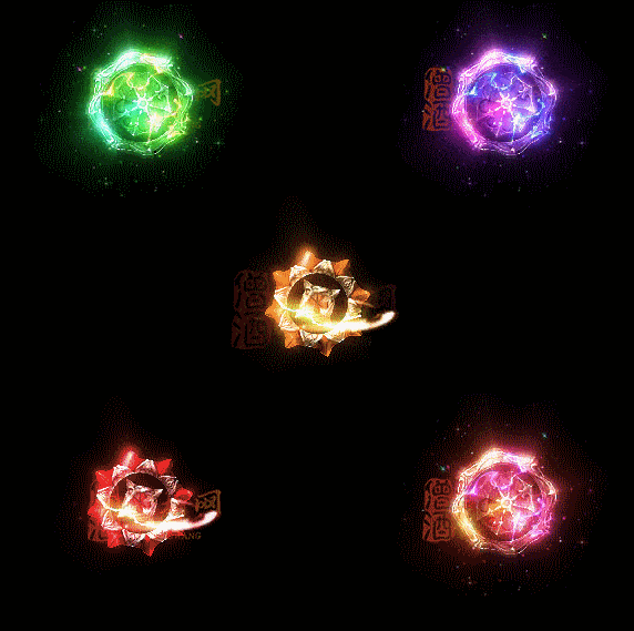 精品传奇特效法宝系列素材20251007A：558-1