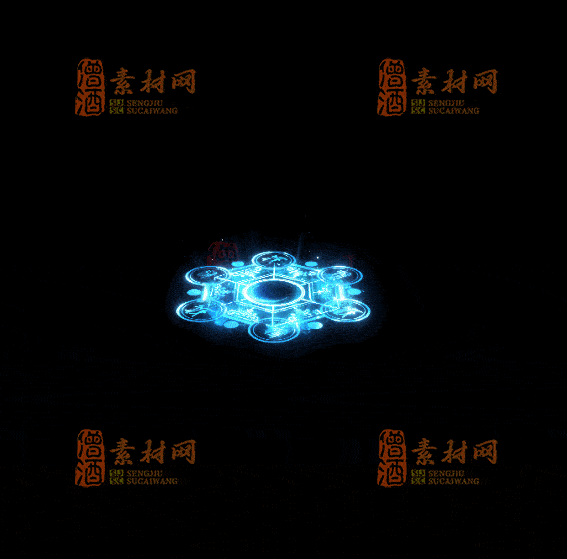 精品传奇特效脚下光环系列素材20251007A：14-1